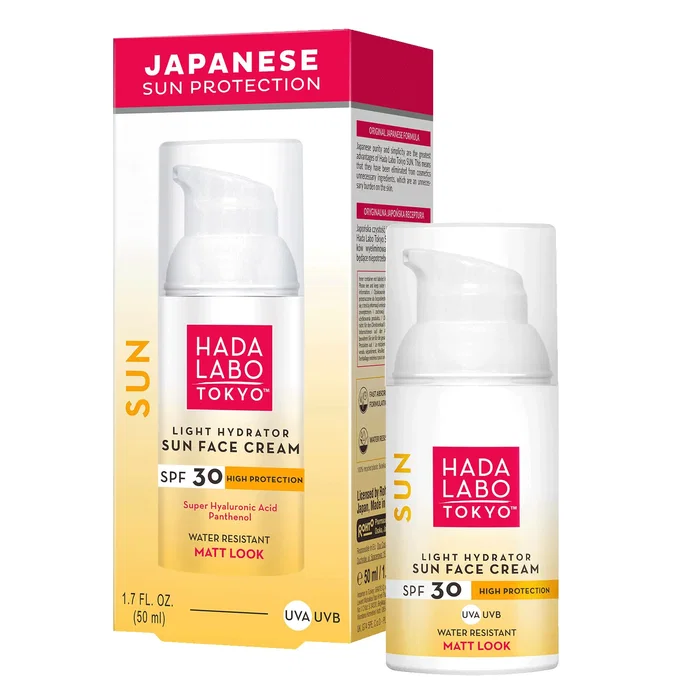 Hada Labo Tokyo Crema Solar Hidratante con Ácido Hialurónico SPF 30 50 ml Hada Labo Tokyo Crema Solar Hidratante con Ácido Hialurónico SPF 30 50 ml
