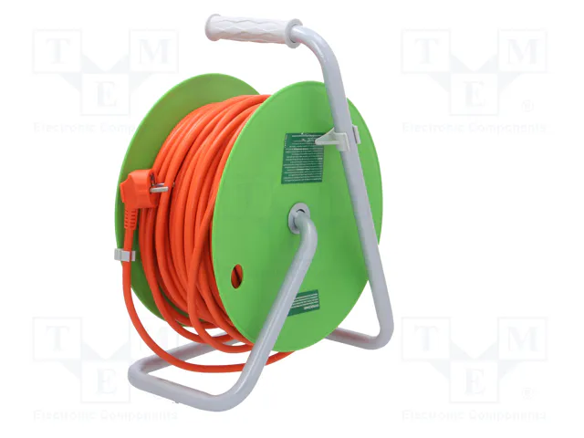 PLASTROL Prolongador de alimentación H05VV-F 3G1,5mm2 40m naranja PLASTROL Prolongador de alimentación H05VV-F 3G1,5mm2 40m naranja