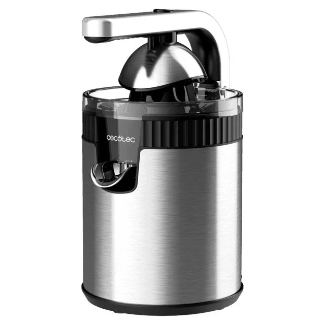 Cecotec Xqueeze RetroJuice 600 Steel Licuadora centrífuga 600 W Negro, Metálico Cecotec Xqueeze RetroJuice 600 Steel Licuadora centrífuga 600 W Negro, Metálico