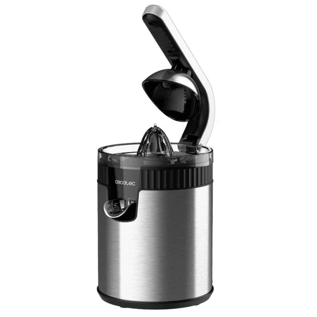 Cecotec Xqueeze RetroJuice 600 Steel Licuadora centrífuga 600 W Negro, Metálico Cecotec Xqueeze RetroJuice 600 Steel Licuadora centrífuga 600 W Negro, Metálico