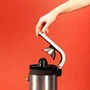 Cecotec Xqueeze RetroJuice 600 Steel Licuadora centrífuga 600 W Negro, Metálico