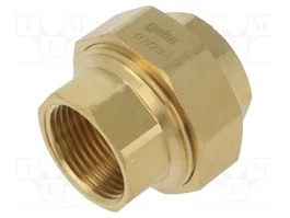 GEBO Conector Doble BR G 1''