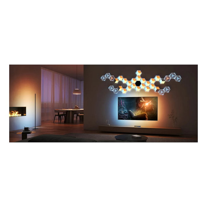 Govee Glide Hexagon Light Panels Ultra 7 Pack Meteor Gray H606A Govee Glide Hexagon Light Panels Ultra 7 Pack Meteor Gray H606A