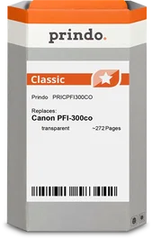 Prindo Cartucho de tinta PRICPFI300CO Classic Transparente