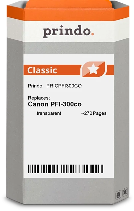 Prindo Cartucho de tinta PRICPFI300CO Classic Transparente Prindo Cartucho de tinta PRICPFI300CO Classic Transparente