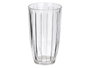 Vivalto Vaso Alto Rayas 440 ml Transparente Vidrio 8.2 x 14.2 x 8.2 cm (Set de 24)