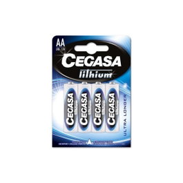 Cegasa Pila de Litio FR6 AA BL4