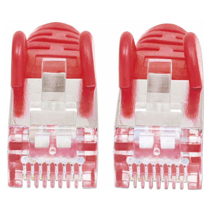 Intellinet Patchkabel Cat7 de 0,25m Rojo con conectores RJ-45