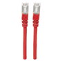 Intellinet Patchkabel Cat7 de 0,25m Rojo con conectores RJ-45