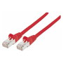 Intellinet Patchkabel Cat7 de 0,25m Rojo con conectores RJ-45