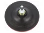 PROLINE Plato de soporte de 125mm con rosca M14 y espiga