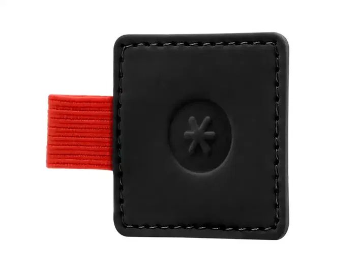 Antartik Portaboligrafos Autoadhesivo para Cuaderno Note con Elástico hasta 15mm Grosor, Negro y Rojo Antartik Portaboligrafos Autoadhesivo para Cuaderno Note con Elástico hasta 15mm Grosor, Negro y Rojo