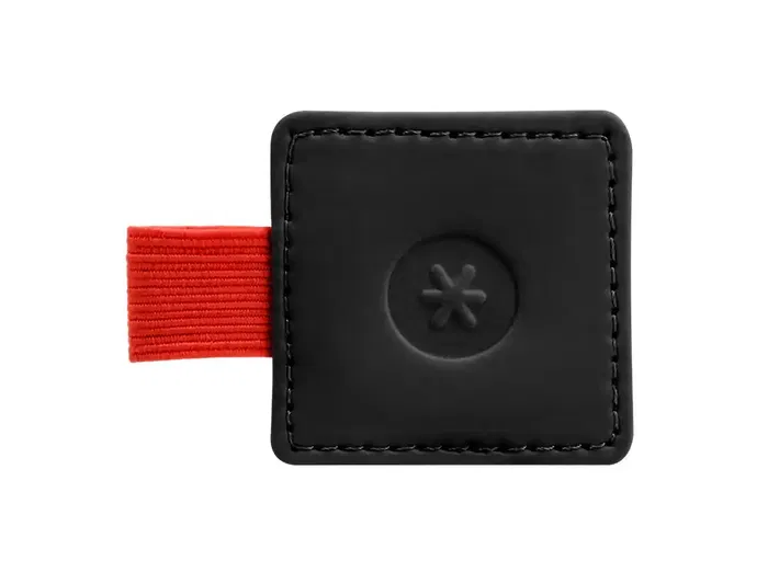 Antartik Portaboligrafos Autoadhesivo para Cuaderno Note con Elástico hasta 15mm Grosor, Negro y Rojo Antartik Portaboligrafos Autoadhesivo para Cuaderno Note con Elástico hasta 15mm Grosor, Negro y Rojo