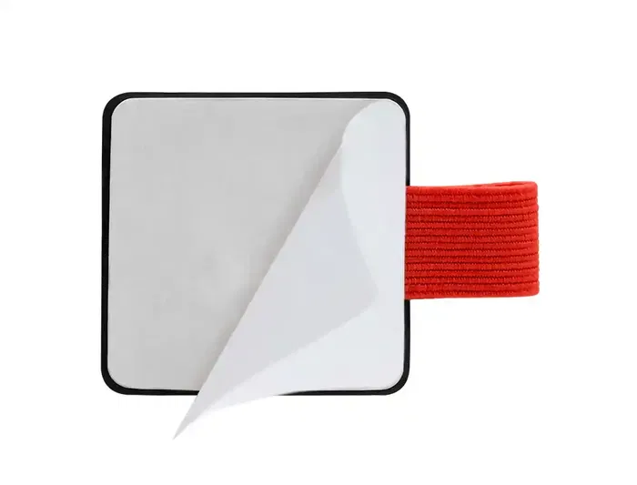 Antartik Portaboligrafos Autoadhesivo para Cuaderno Note con Elástico hasta 15mm Grosor, Negro y Rojo Antartik Portaboligrafos Autoadhesivo para Cuaderno Note con Elástico hasta 15mm Grosor, Negro y Rojo