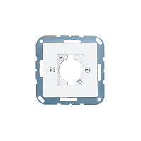 Jung A568-1BFWW Abdeckung f. Lautsprecher-Steckverbinder Blanco