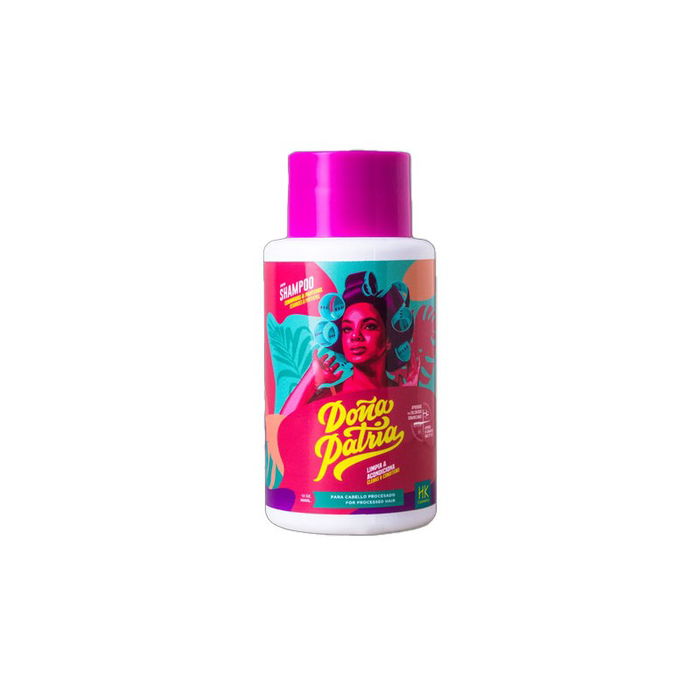 Doña Patria Shampoo 350ml con Ceramidas y Pantenol para Limpieza Profunda y Nutrición Capilar