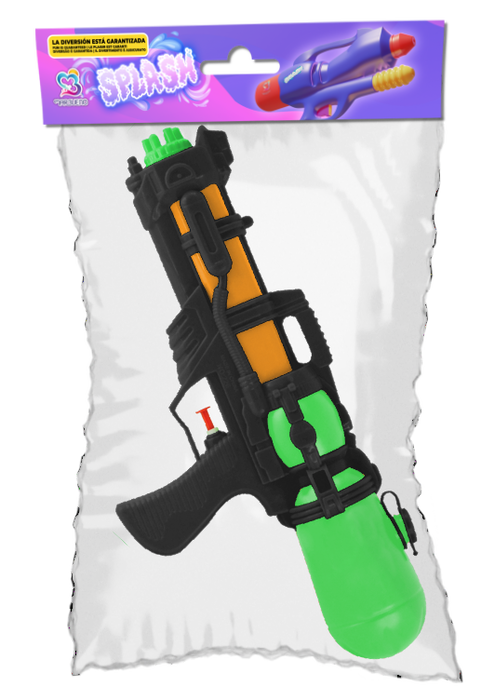 Marbueno Pistola de Agua Plástico Presión Color Negro 38x17 cm Jardín, Piscina y Playa MARBUENO SUMMER 10137N Marbueno Pistola de Agua Plástico Presión Color Negro 38x17 cm Jardín, Piscina y Playa MARBUENO SUMMER 10137N