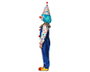 Disfraz Payaso Unisex Infantil Azul 10-12 Años Mono y Sombrero Fiesta Carnaval