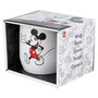 Stor Taza de Cerámica Disney "Mickey 90" Edición Nova - 360 ml, Ideal para Coleccionistas y Regalo, Presentada en Caja