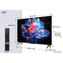 TCL Televisor 43P6K LED 43 Pulgadas 109 cm 4K UHD HDR10+ Google TV 3xHDMI 2.1 Wi-Fi