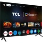 TCL Televisor 43P6K LED 43 Pulgadas 109 cm 4K UHD HDR10+ Google TV 3xHDMI 2.1 Wi-Fi