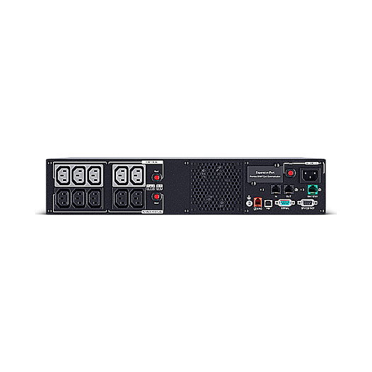 CyberPower PR1500ERT2U SAI UPS 1500VA / 1500W Onda Sinusoidal Pura Montaje Rack/Torre 2U, Line-Interactive, LCD, USB/RS232, 10 Salidas