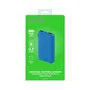 Celly PBE5000 Power Bank - Batería Externa Recargable, 5000 mAh, Ión de Litio, 2 Puertos USB 2.1A, Entrada MicroUSB, Color Azul