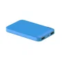 Celly PBE5000 Power Bank - Batería Externa Recargable, 5000 mAh, Ión de Litio, 2 Puertos USB 2.1A, Entrada MicroUSB, Color Azul