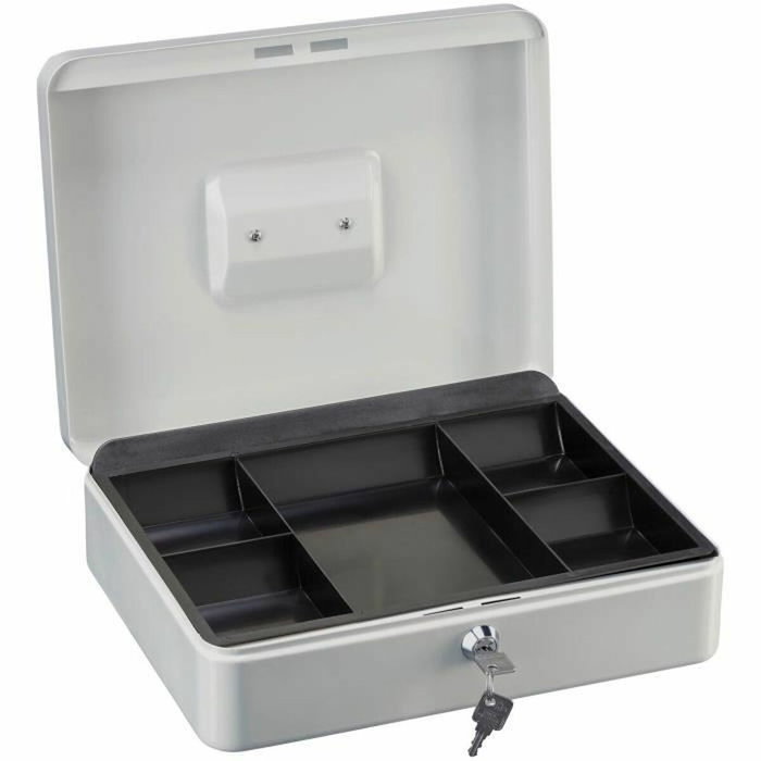 Burg Wachter Caja para monedas Money 5030 Gris claro