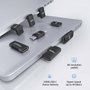 MicroConnect Adaptador USB-C Premium USB4 en ángulo 240W 40Gbps 8K@60Hz