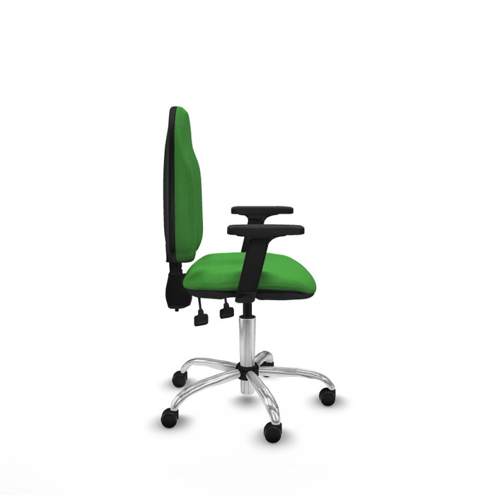 PIQUERAS Y CRESPO Silla de oficina Algarra Verde con Brazos 2D PIQUERAS Y CRESPO Silla de oficina Algarra Verde con Brazos 2D