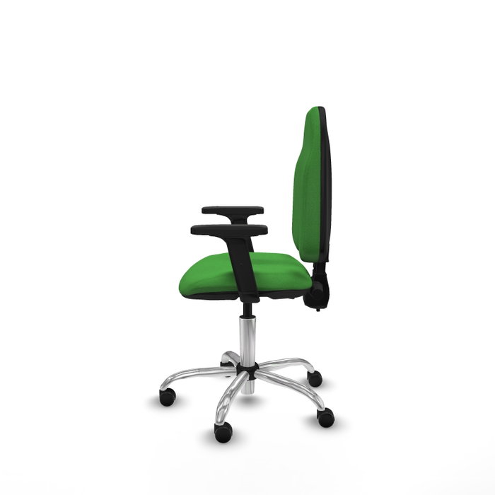 PIQUERAS Y CRESPO Silla de oficina Algarra Verde con Brazos 2D PIQUERAS Y CRESPO Silla de oficina Algarra Verde con Brazos 2D