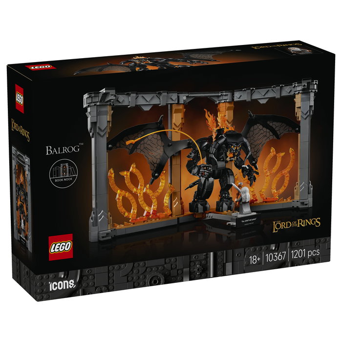 LEGO Icons El Señor de los Anillos: Balrog Book Nook 10367 LEGO Icons El Señor de los Anillos: Balrog Book Nook 10367