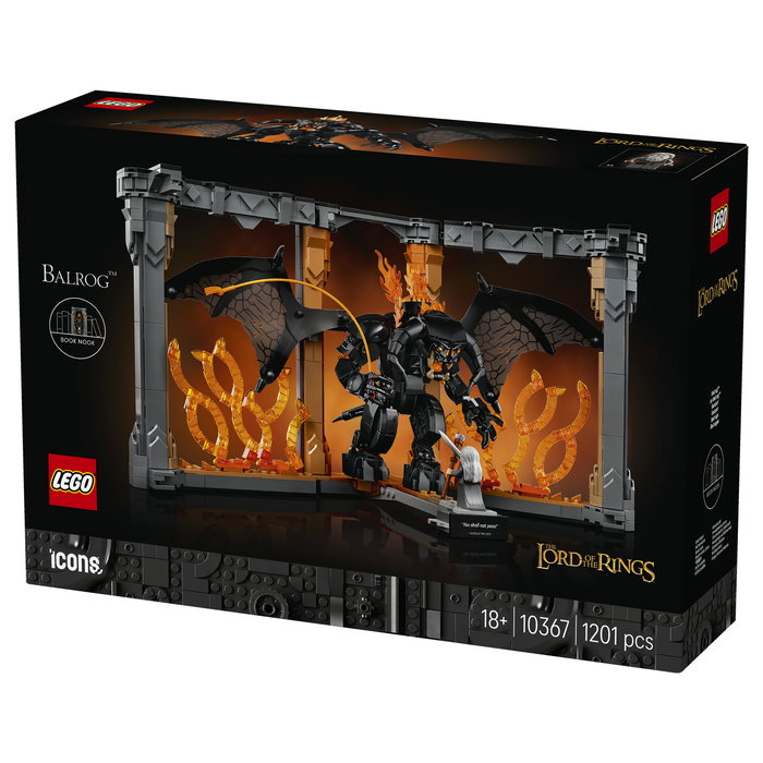 LEGO Icons El Señor de los Anillos: Balrog Book Nook 10367 LEGO Icons El Señor de los Anillos: Balrog Book Nook 10367