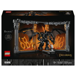 LEGO Icons El Señor de los Anillos: Balrog Book Nook 10367