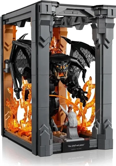 LEGO Icons El Señor de los Anillos: Rincón de la Librería de Balrog, 1201 piezas LEGO Icons El Señor de los Anillos: Rincón de la Librería de Balrog, 1201 piezas