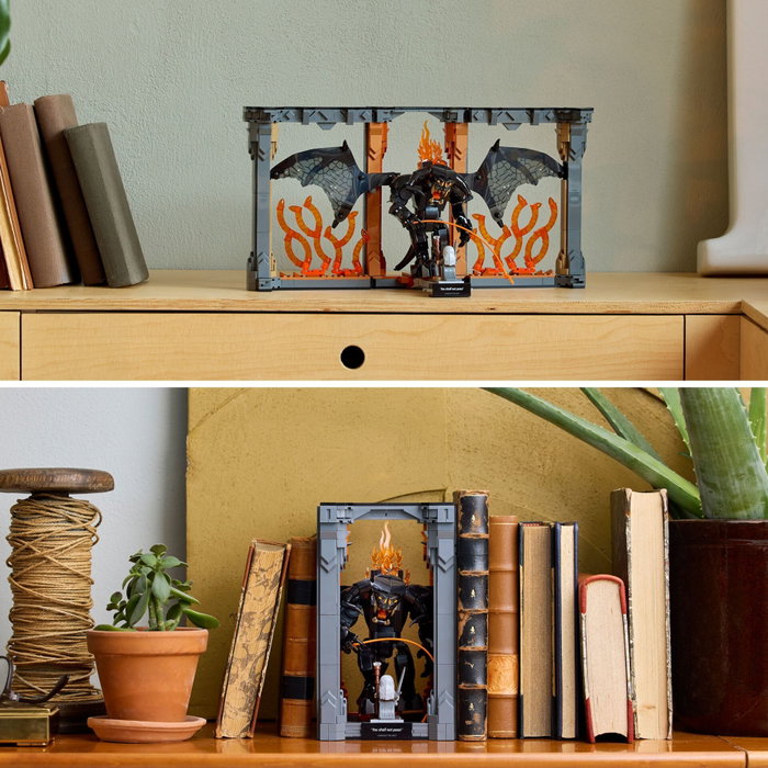 LEGO Icons El Señor de los Anillos: Balrog Book Nook 10367