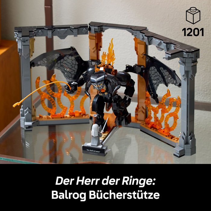 LEGO Icons El Señor de los Anillos: Balrog Book Nook 10367