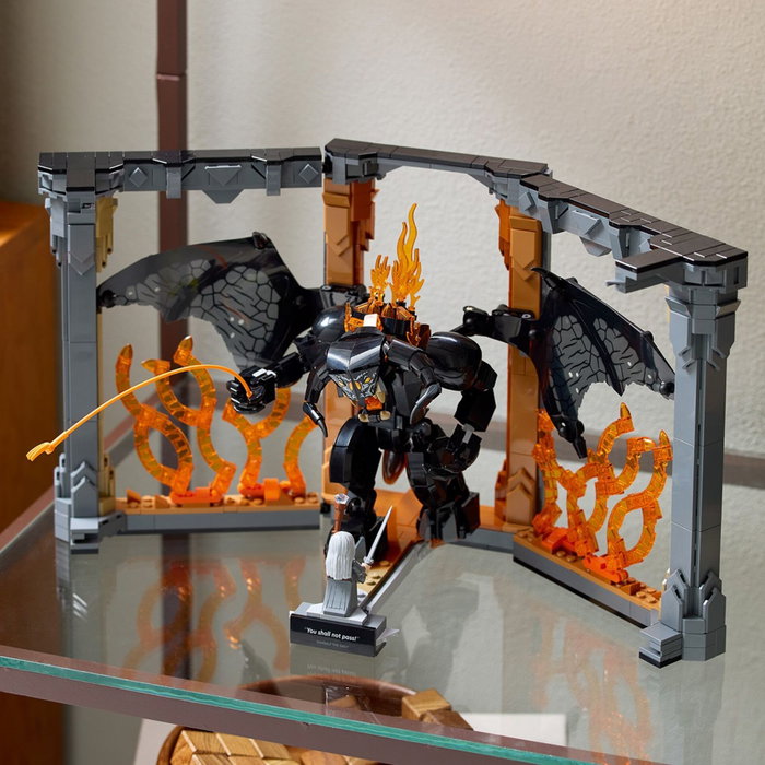 LEGO Icons El Señor de los Anillos: Balrog Book Nook 10367