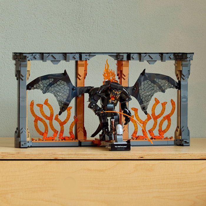 LEGO Icons El Señor de los Anillos: Balrog Book Nook 10367