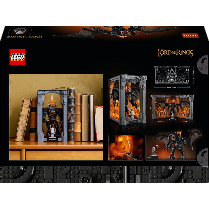 LEGO Icons El Señor de los Anillos: Balrog Book Nook 10367