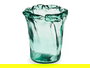 Giftdecor Jarron Vidrio Panuelo 20 cm Cristal Reciclado Transparente (Set de 6)
