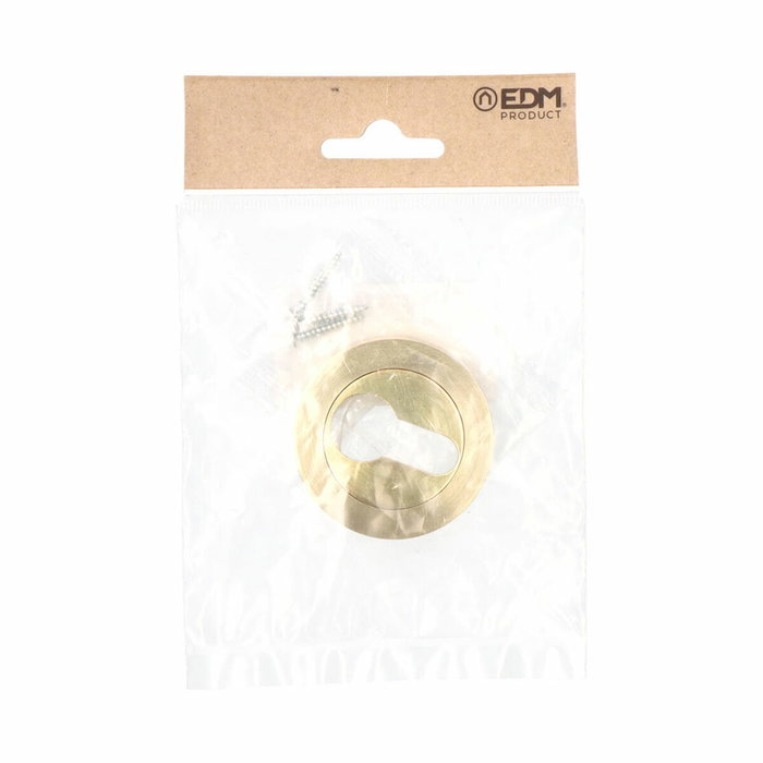 Edm Bocallave pera 707 ø50 mm latón satinado Edm Bocallave pera 707 ø50 mm latón satinado