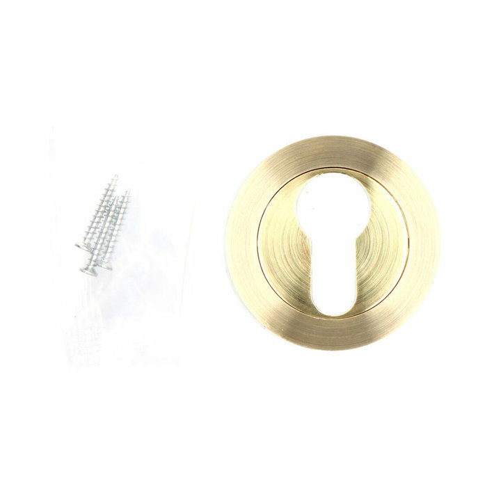 Edm Bocallave pera 707 ø50 mm latón satinado Edm Bocallave pera 707 ø50 mm latón satinado