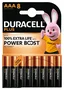 Duracell DPBLR3B8 Pack de 8 Pilas AAA Alcalinas Plus Power Boost 1.5V - Baterías de un solo uso
