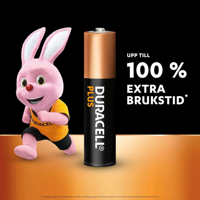 Duracell Plus Power Boost Pack de 8 pilas AAA 1,5V alcalinas Duracell Plus Power Boost Pack de 8 pilas AAA 1,5V alcalinas