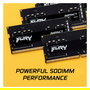 Kingston FURY Impact 16GB DDR4 3200MHz CL20 SODIMM Memoria RAM para Portátil