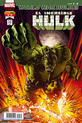 Panini España S.A. El Increíble Hulk V.2 118 (Hulk #03) Indestructible Hulk 5 USA
