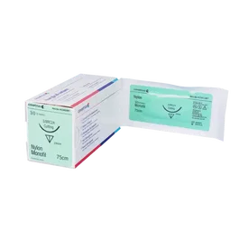 Covetrus Sutura Nylon Blue 3-8Rc30 2-0 75 cm 12 Unidades