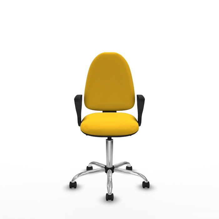 PIQUERAS Y CRESPO Silla de oficina Aýna Amarillo con mecanismo Asincro PIQUERAS Y CRESPO Silla de oficina Aýna Amarillo con mecanismo Asincro